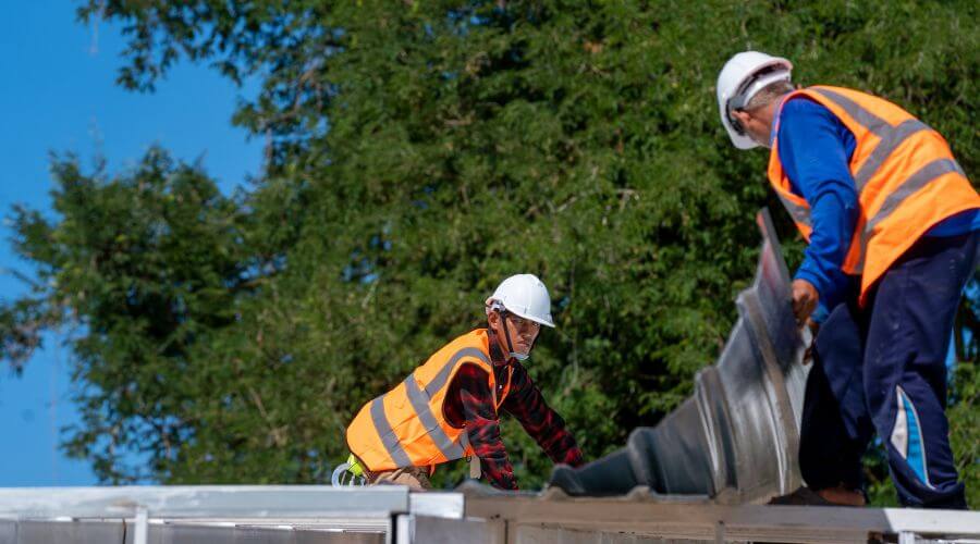 Professional metal roof installation in Campbell, NE
